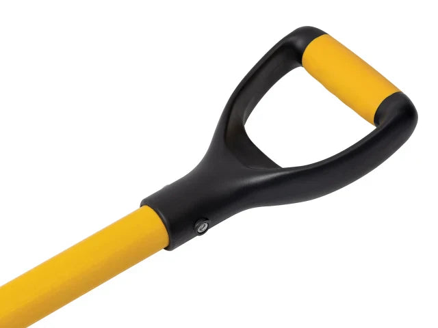Roughneck Mini Shovel Round Point Heavy-Duty Carbon Steel Fibreglass Handle