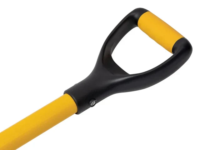 Roughneck Square Point Shovel Lt.weight Steel Construction Fibreglass Shaft 36in