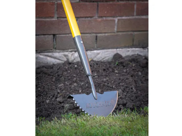 Roughneck Sharp-Edge Lawn Edging Iron Heavy-Duty Carbon Steel Fibreglass Handle