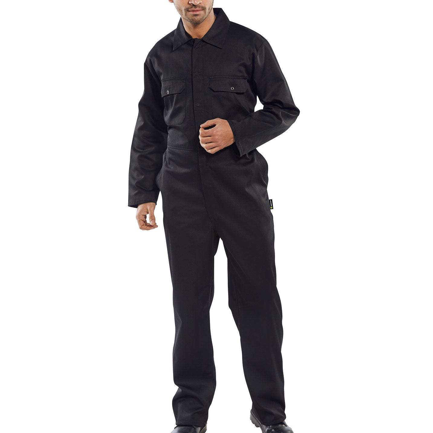 Beeswift Regular Fit Boilersuit 65% Polyester 35% Cotton Elasticated Waist