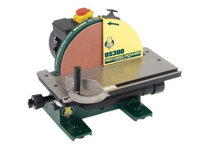 Record Power DS300 305mm Disc Sander 1hp Cast Iron Heavy Duty Precision Tool