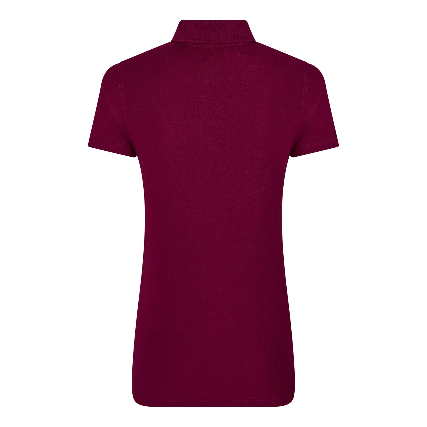 Prortx Women's Pro Polo Burgundy Feminine Fit Durable Workwear Uniform XS-4XL