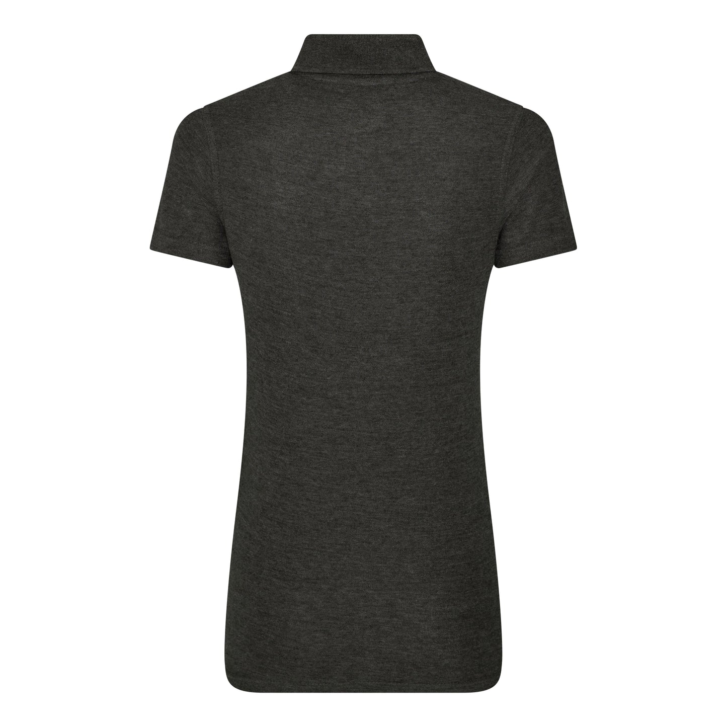 Prortx Women's Pro Polo Charcoal Feminine Fit Durable Workwear Uniform XS-4XL
