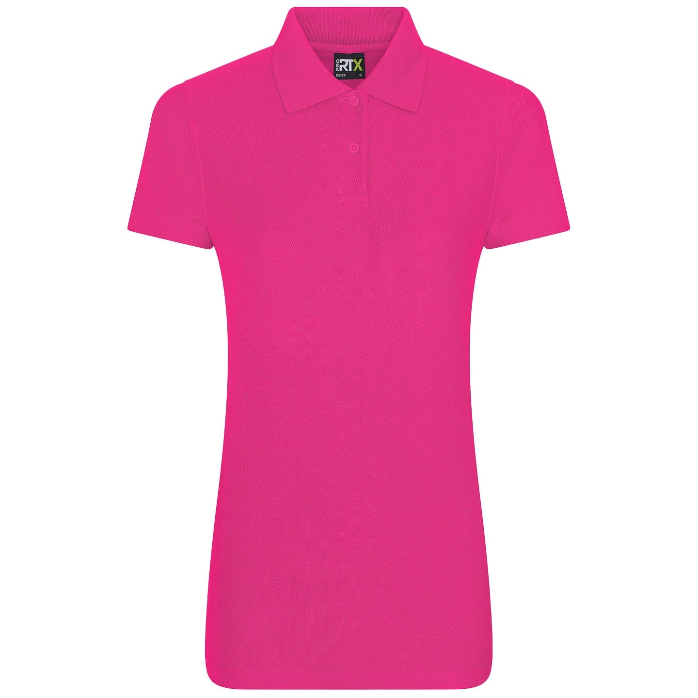 Prortx Women's Pro Polo Fuchsia Feminine Fit Durable Workwear Uniform XS-4XL