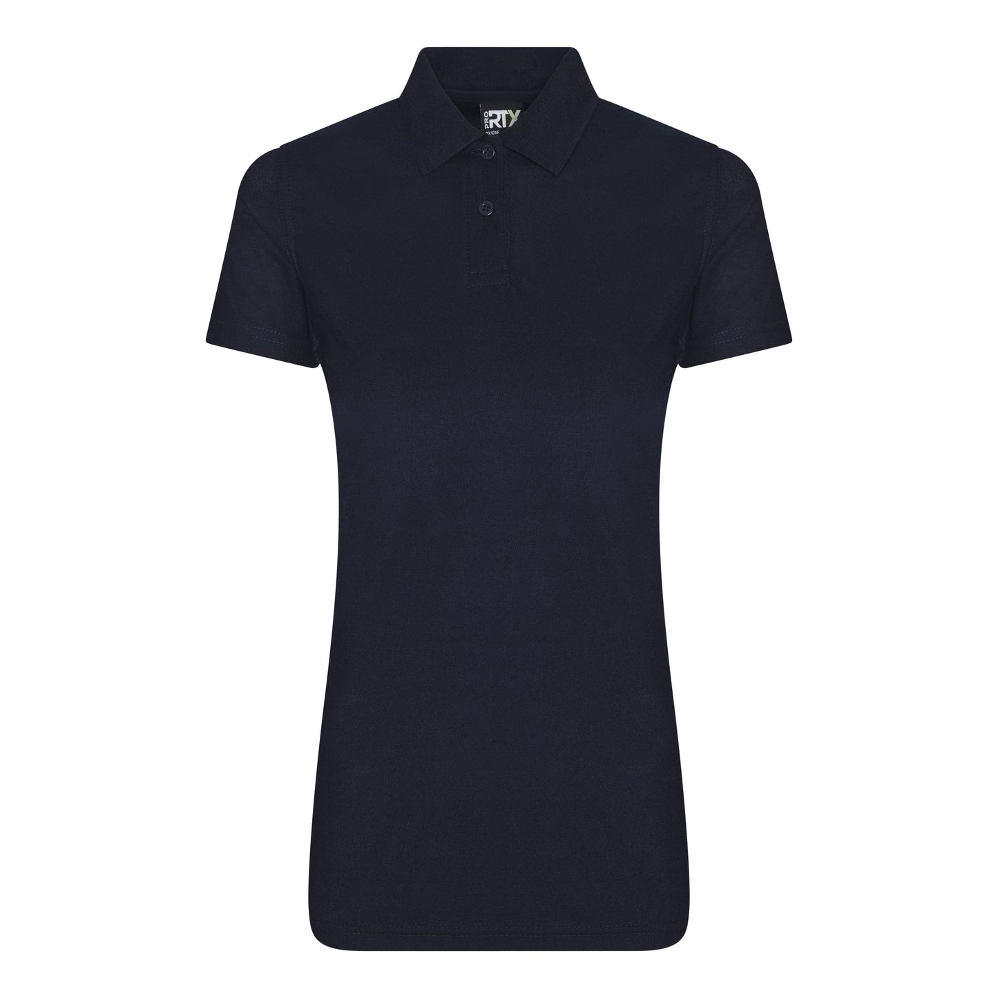 Prortx Women's Pro Polyester Polo Modern Fit Twin-Button Pique Knit Top