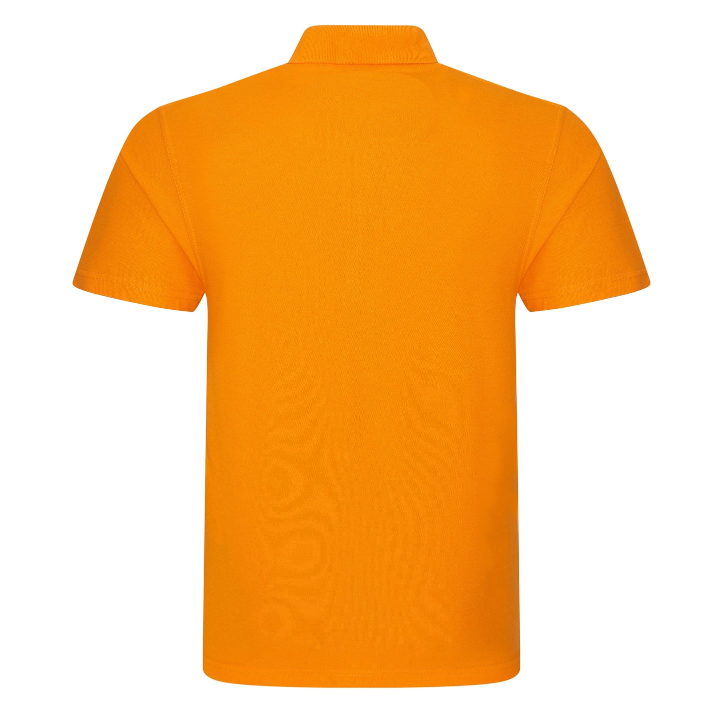 Prortx Pro Polo Shirt Orange Durable Workwear Uniform Ribbed Collar