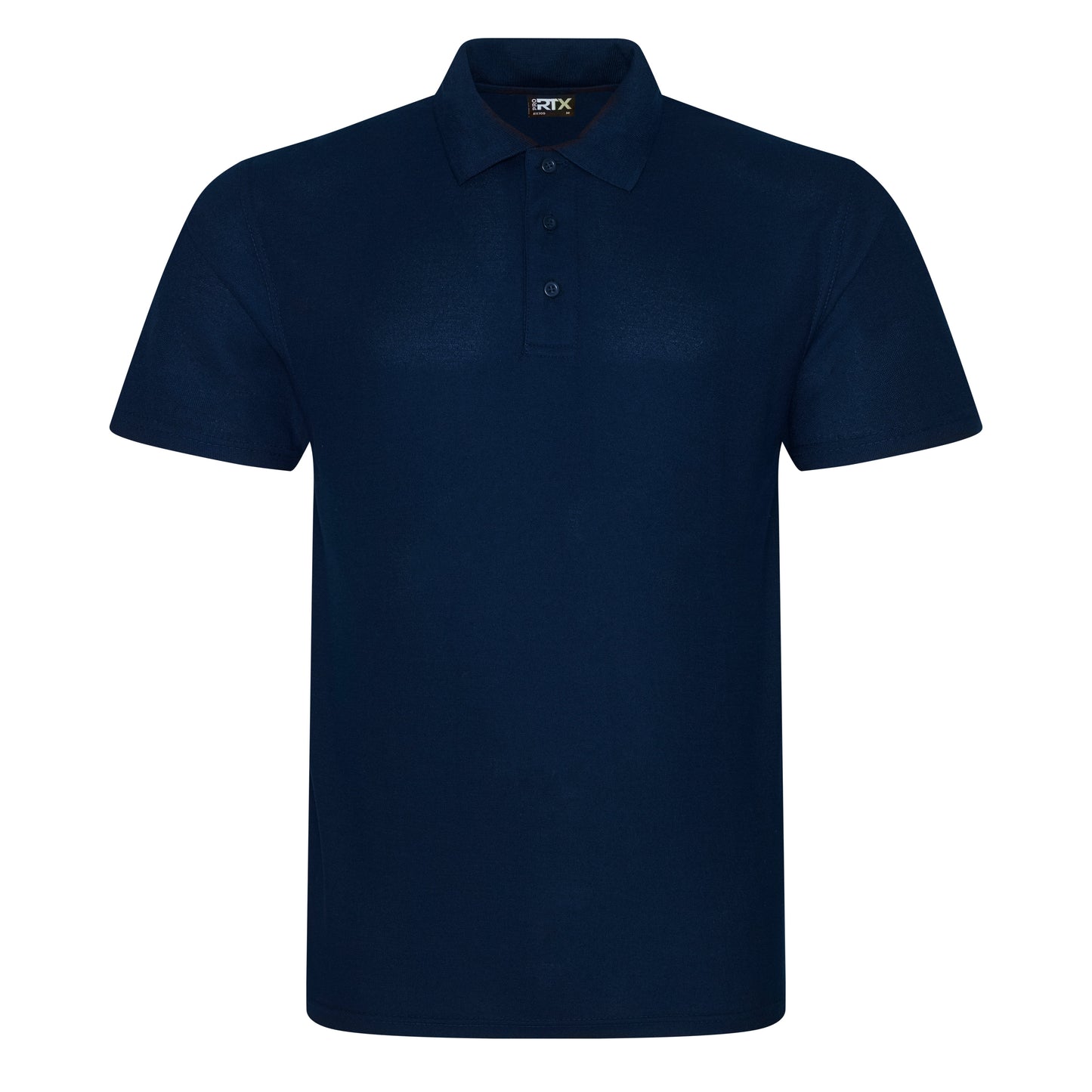 Prortx Pro Polyester Polo Shirt Modern Fit Ribbed Collar Durable Workwear