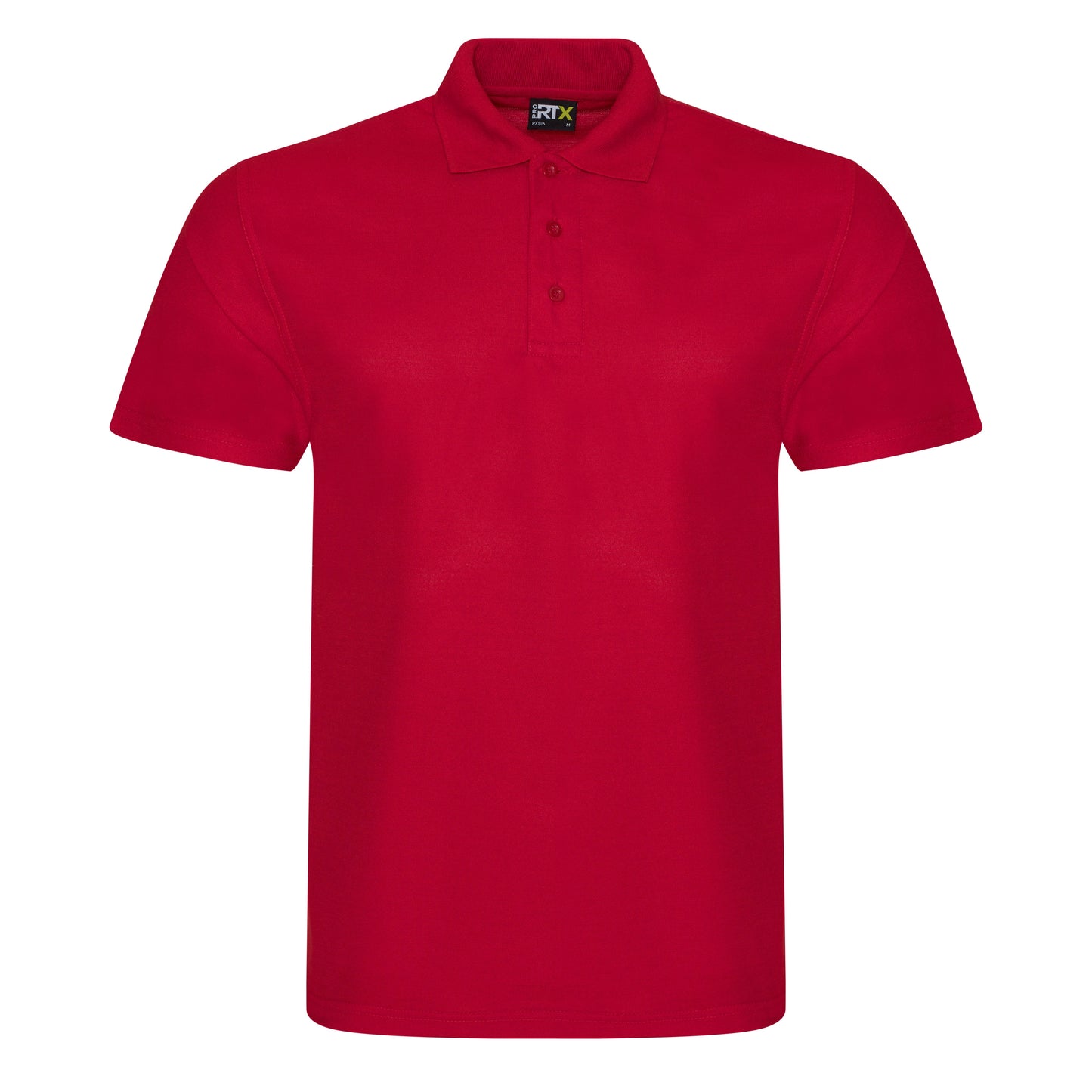 Prortx Pro Polyester Polo Shirt Modern Fit Ribbed Collar Durable Workwear