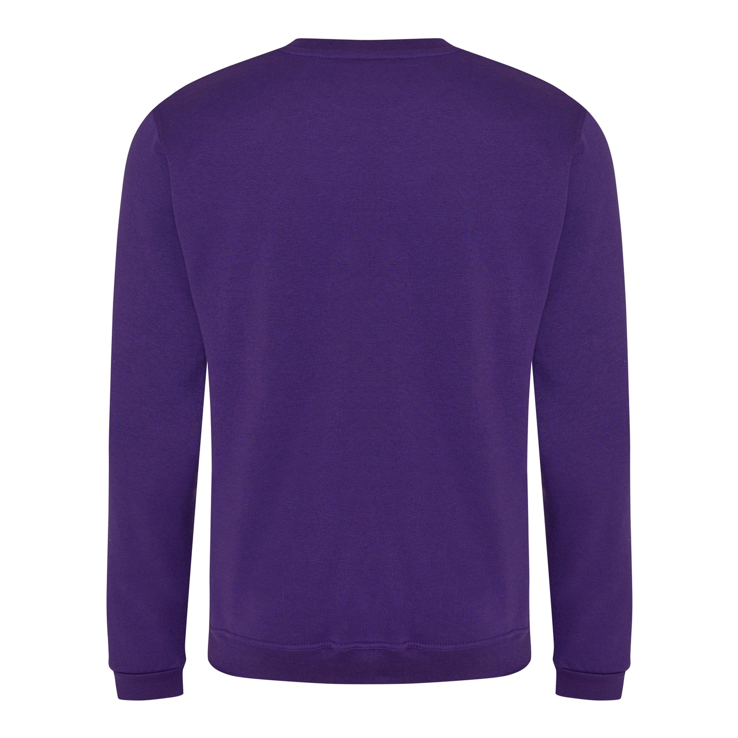 Prortx Pro Sweatshirt Purple Comfortable Fit Ribbed Neck Durable Workwear S-7XL
