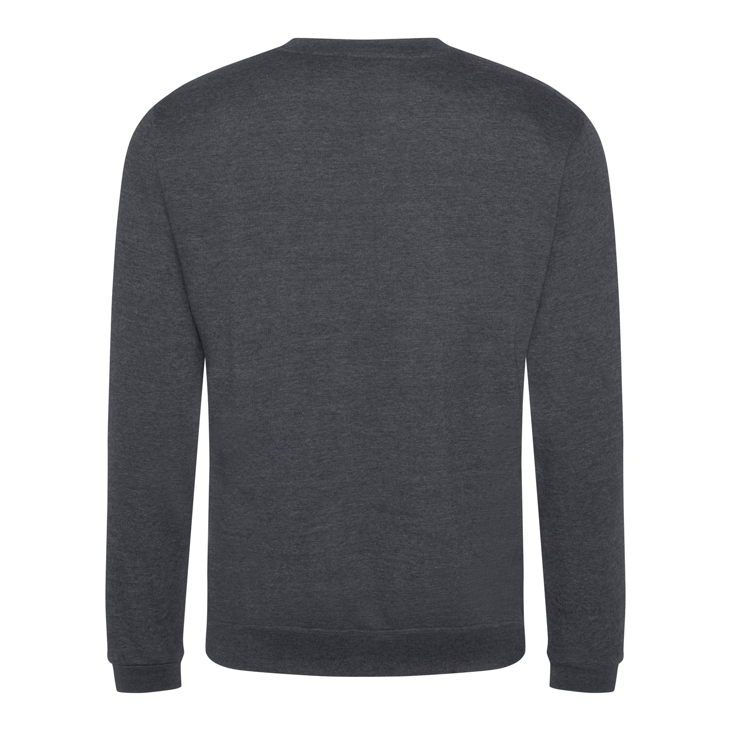 Prortx Pro Sweatshirt Solid Grey Comfortable Fit Ribbed Neck Durable Workwear