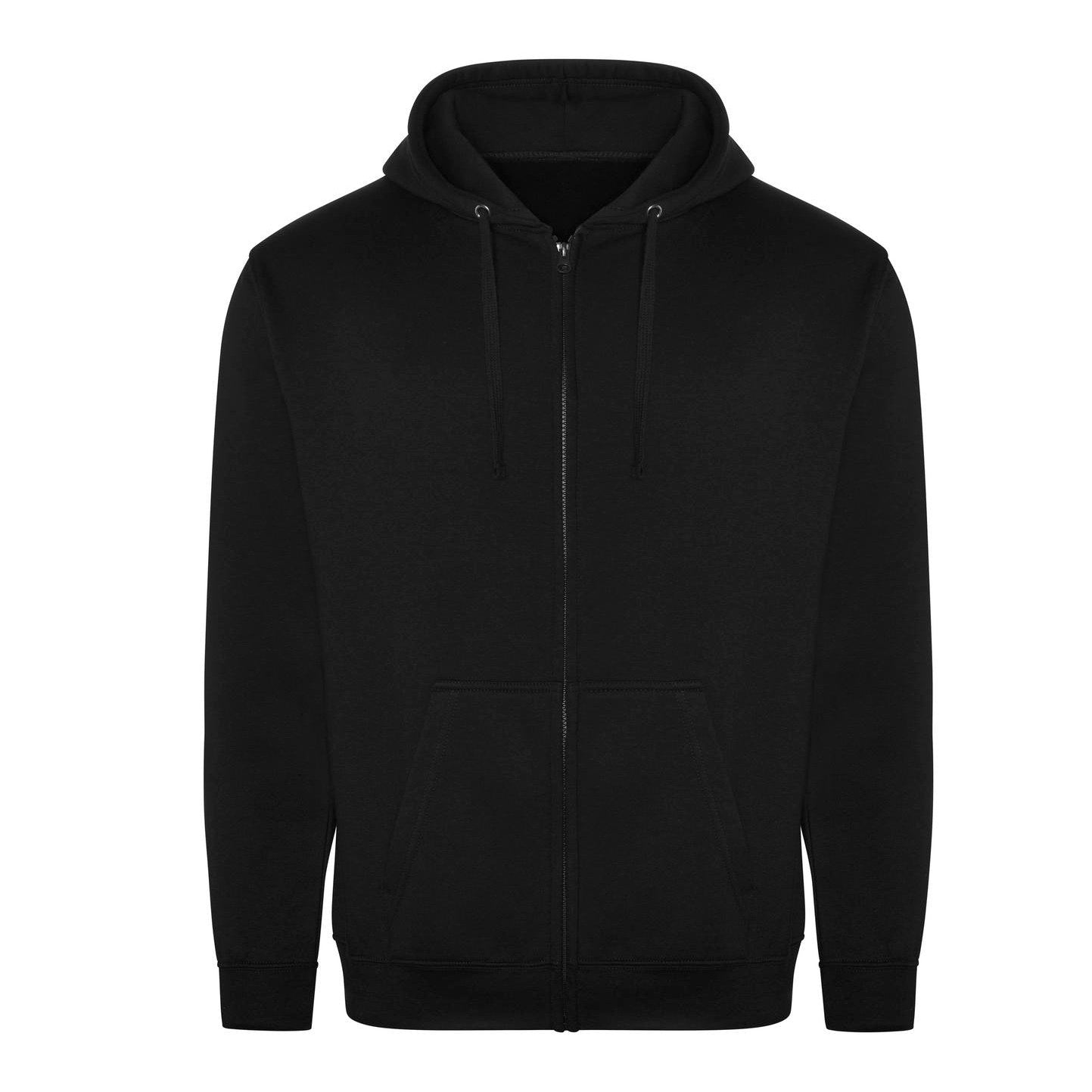 Prortx Pro Zip Hoodie Durable Polycotton Fleece Fully Lined Hood Workwear S-4XL