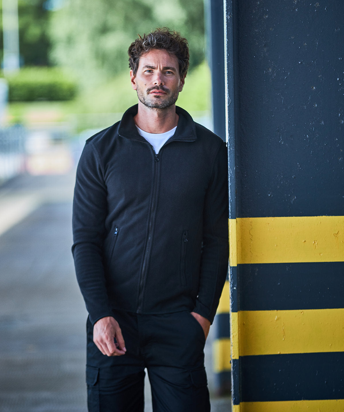 Pro RTX Pro Microfleece Jacket Full Zip Lightweight Insulated with Pockets
