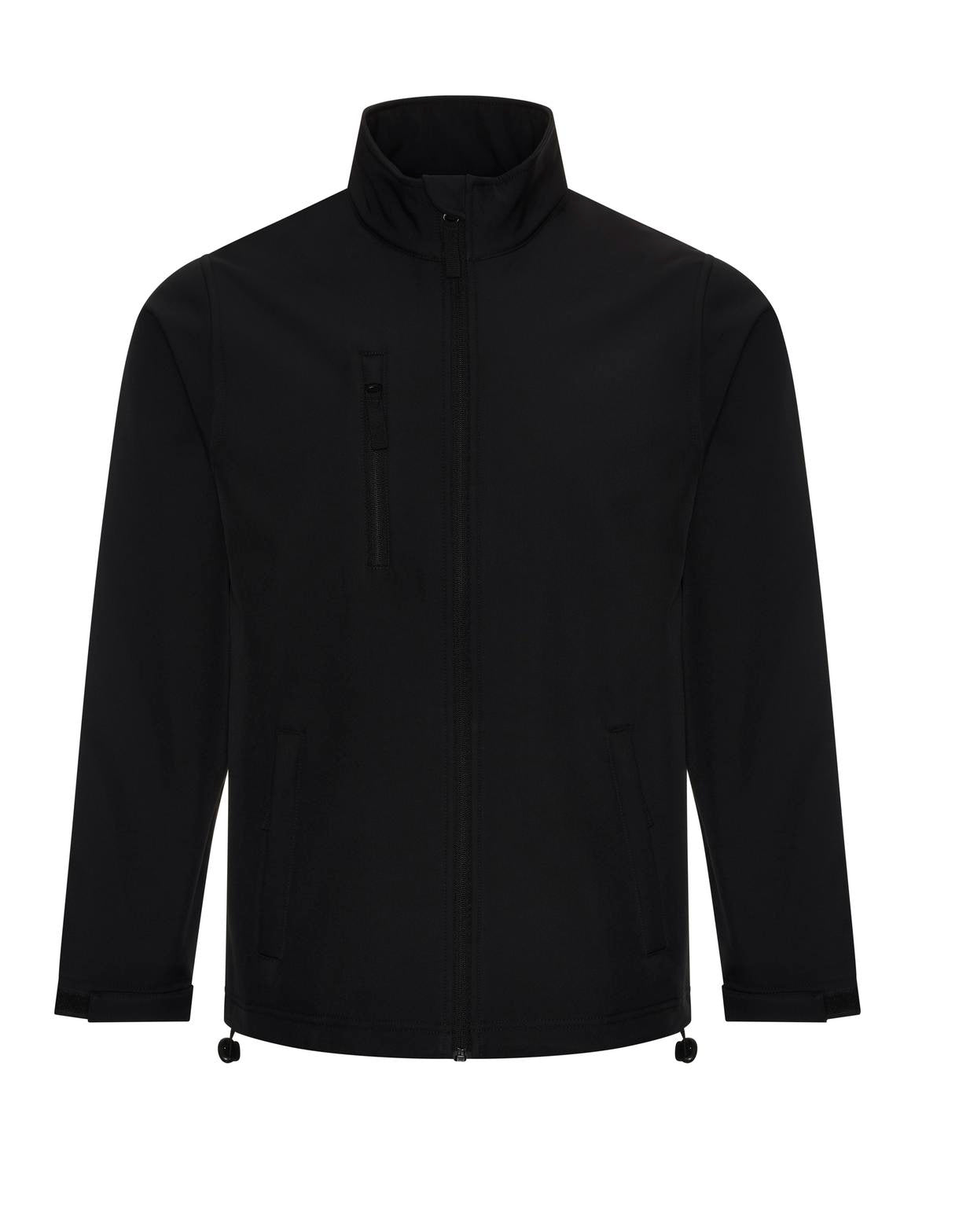 Prortx Pro Three-Layer Softshell Jacket Windproof Showerproof Adjustable Fit