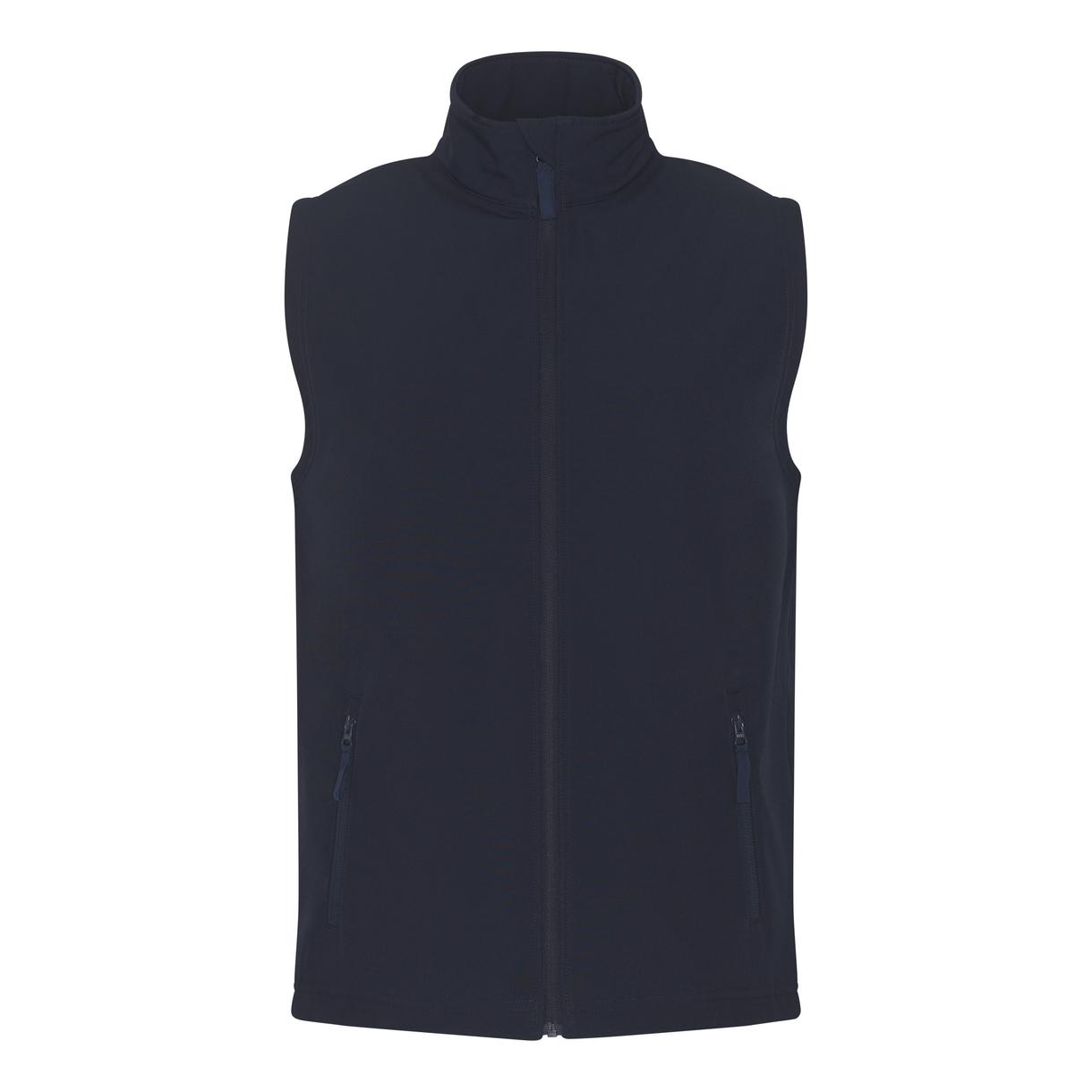 Prortx Pro Softshell Gilet Windproof Showerproof Full Zip Relaxed Fit S-5XL
