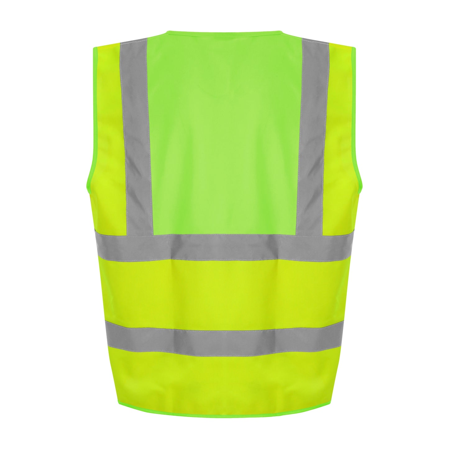 Prortx High Visibility Waistcoat HV Yellow/Lime Reflective Workwear S-6XL