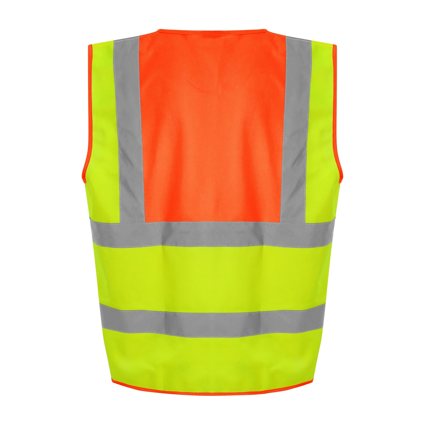 Prortx High Visibility Waistcoat HV Yellow/Orange Reflective Workwear S-6XL