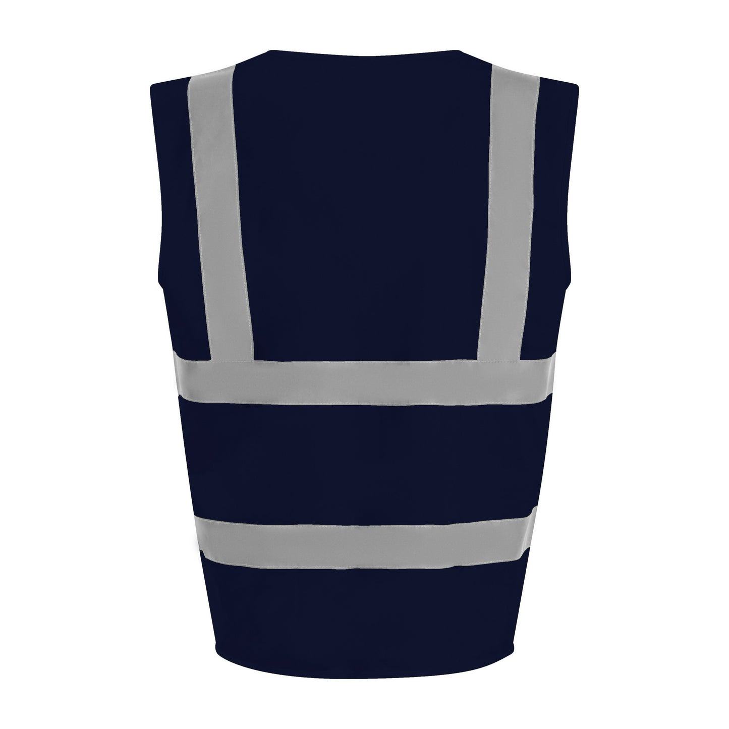 Prortx High Visibility Waistcoat Navy Reflective Safety Workwear EN ISO 20471