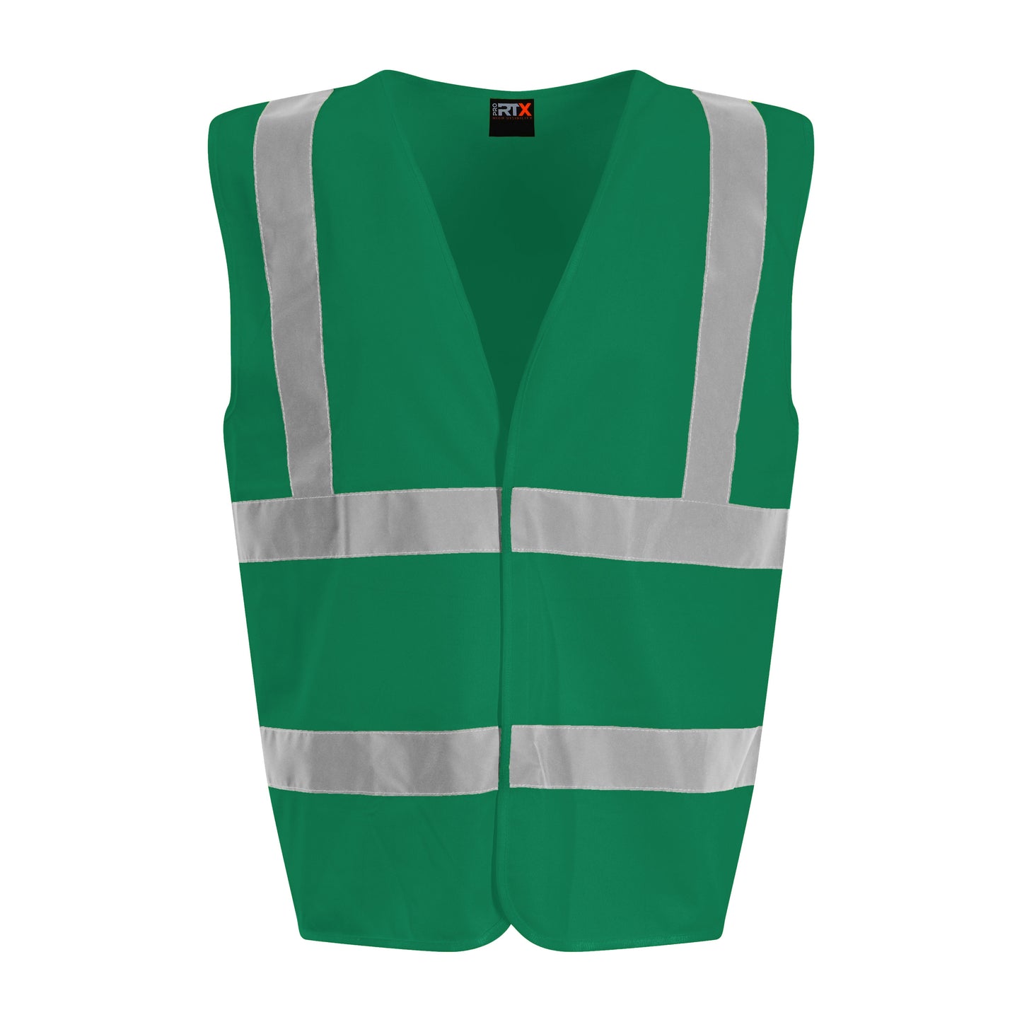 Prortx High Visibility Waistcoat Paramedic Green Reflective Safety Vest S-6XL