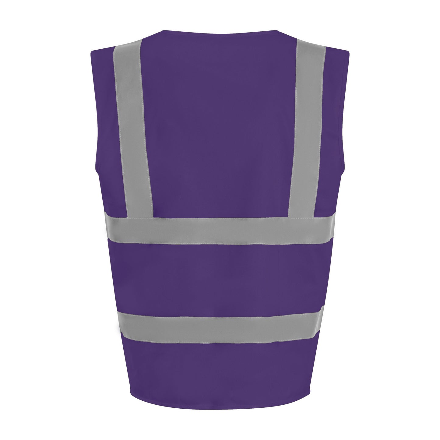 Prortx High Visibility Waistcoat Purple EN ISO 20471 Reflective Workwear