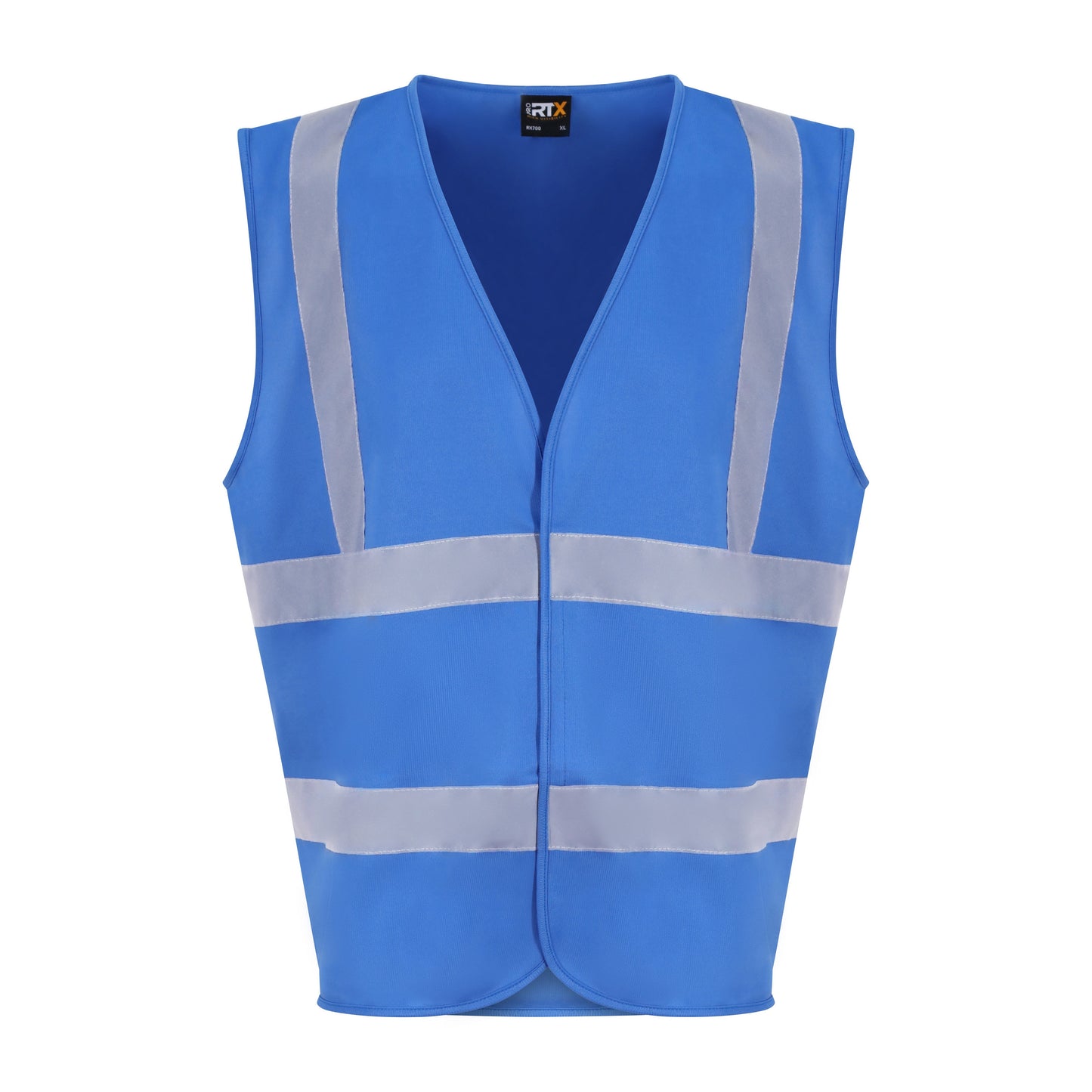 Prortx High Visibility Waistcoat Sapphire Reflective Safety Workwear Class 2