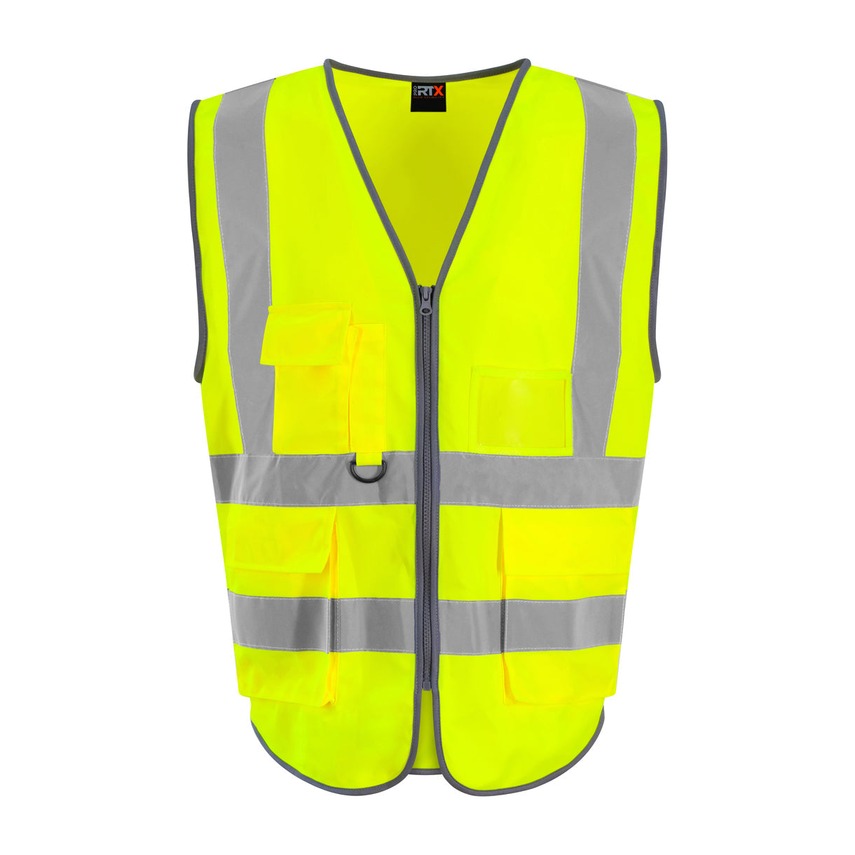 Prortx High Visibility Executive Waistcoat with ID Pocket & Reflective Tape