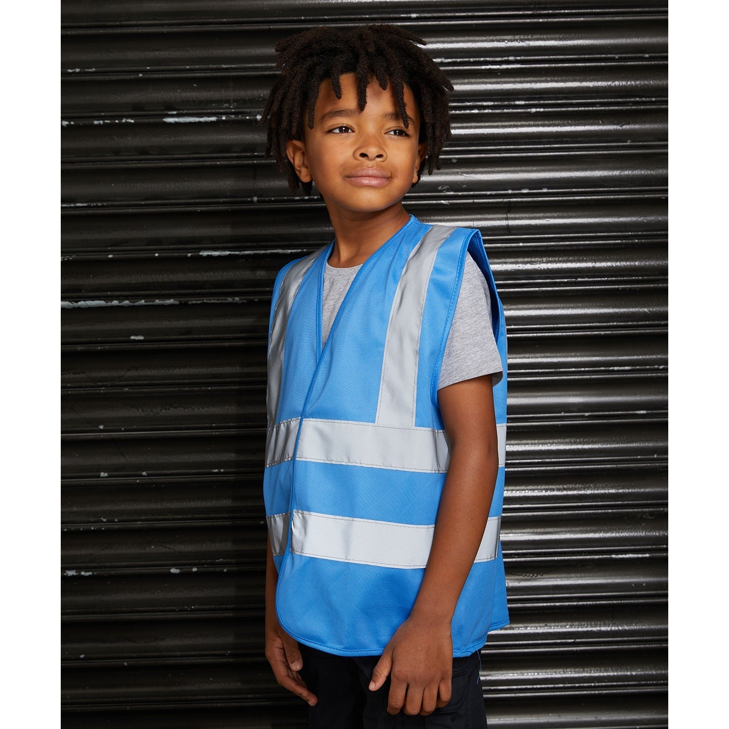 Prortx High Visibility Kids Waistcoat Vest EN 1150 Reflective Safety Gear