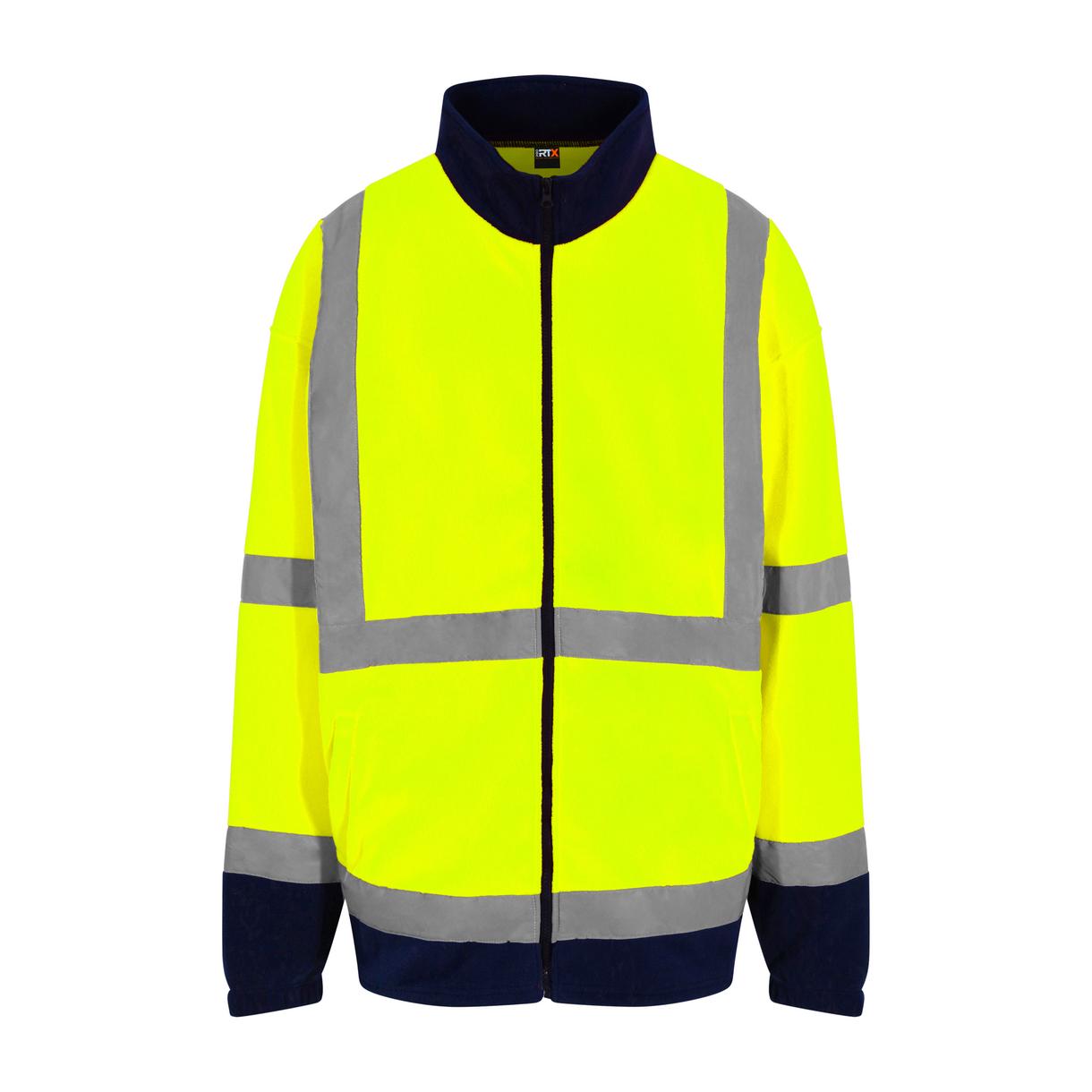 Prortx High Visibility Hoodie EN ISO 20471 Class 3 Adjustable Drawcords
