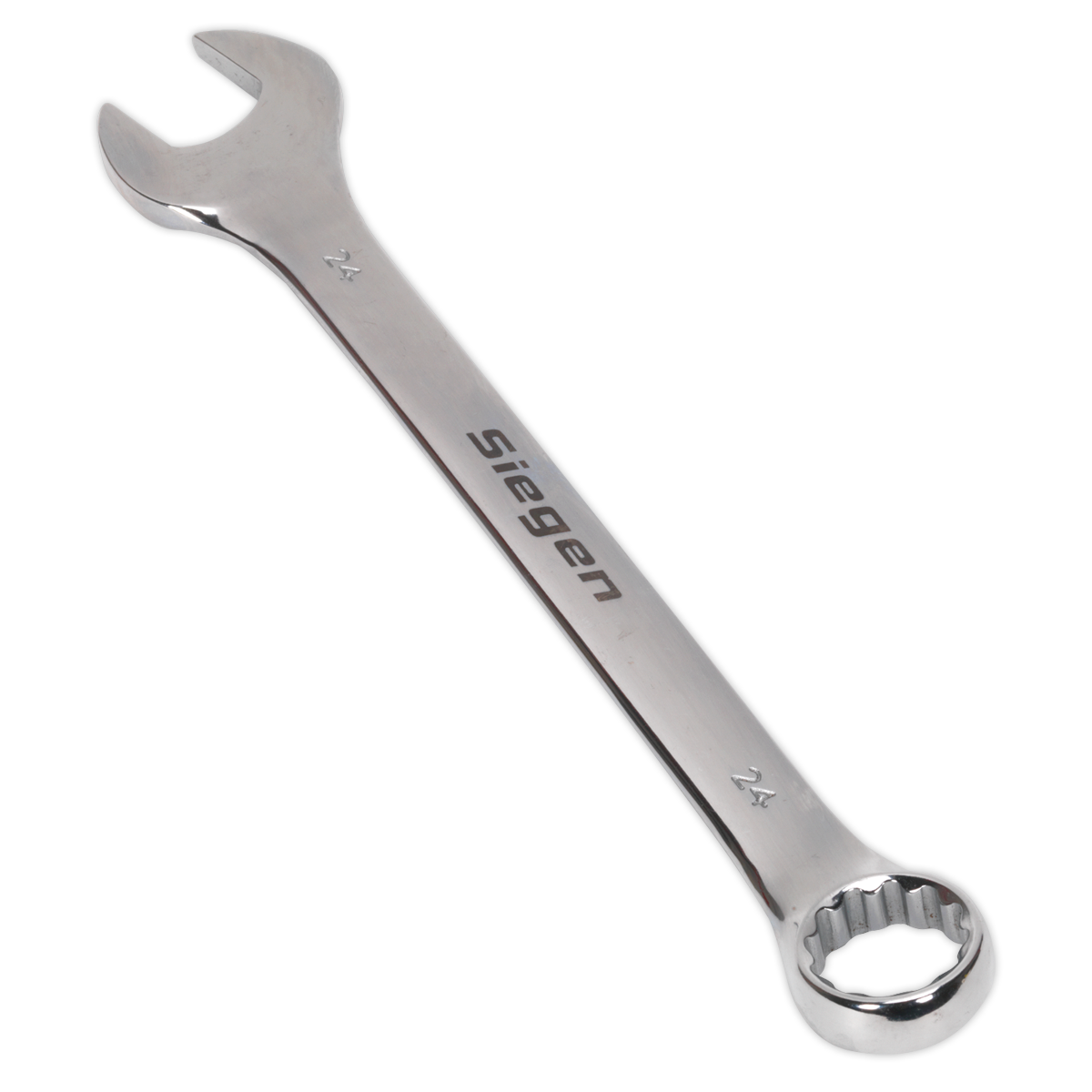 Sealey 24mm Combination Spanner Chrome Vanadium Steel Lifetime Guarantee