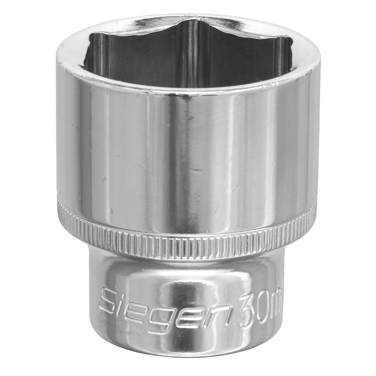 Sealey WallDrive Socket 30mm 1/2" Drive Chrome Vanadium Steel Lifetime Guarantee