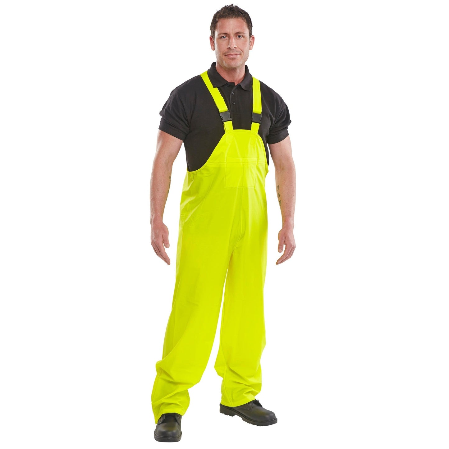 Beeswift Super B-Dri Waterproof Bib & Brace with Adjustable Braces and Zips