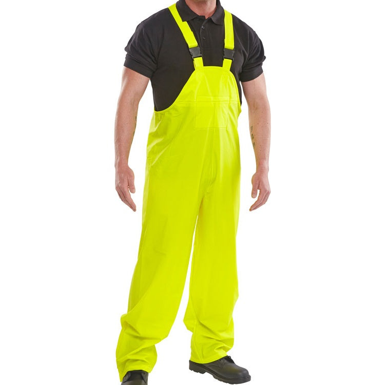 Beeswift Super B-Dri Waterproof Bib & Brace with Adjustable Braces and Zips