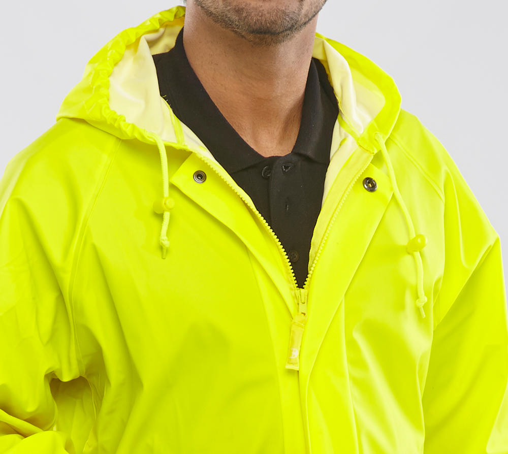 Beeswift Super B-Dri Coverall Waterproof Hooded Zip Front Elastic Cuffs