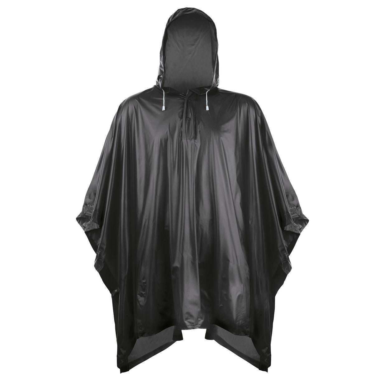 Splashmacs Waterproof Poncho with Drawstring Hood and Carry Case for Adults