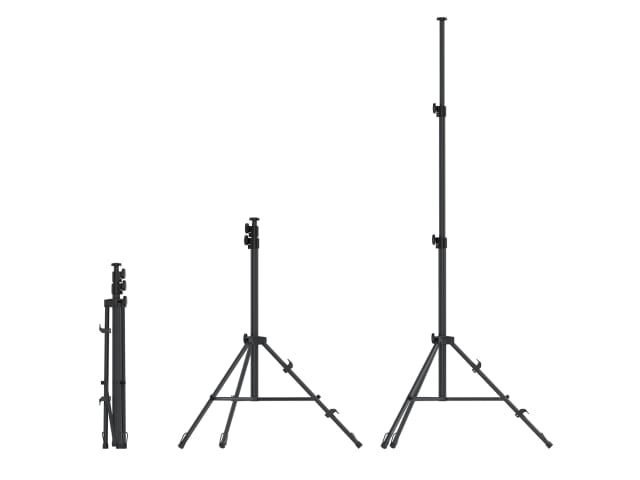 SCANGRIP Work Light Tripod 3m Adjustable Height Durable Steel Compact Stand