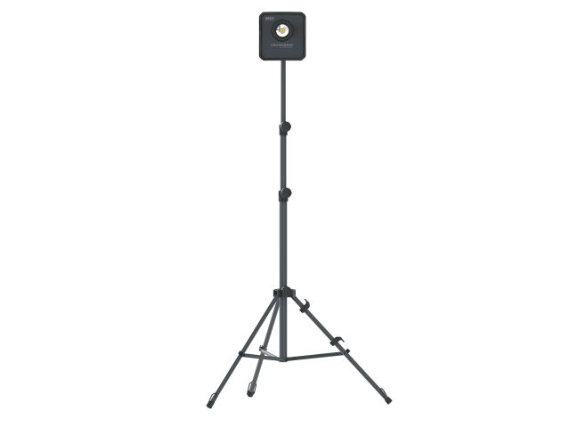 SCANGRIP Work Light Tripod 3m Adjustable Height Durable Steel Compact Stand