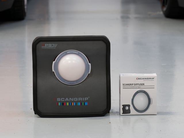 SCANGRIP Diffuser for Nova 4K Series Softens Light and Reduces Shadows