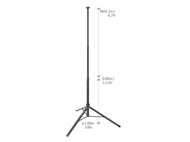 SCANGRIP TOWER COMPACT CONNECT Light 2500 Lumens 18V Tripod Work Light