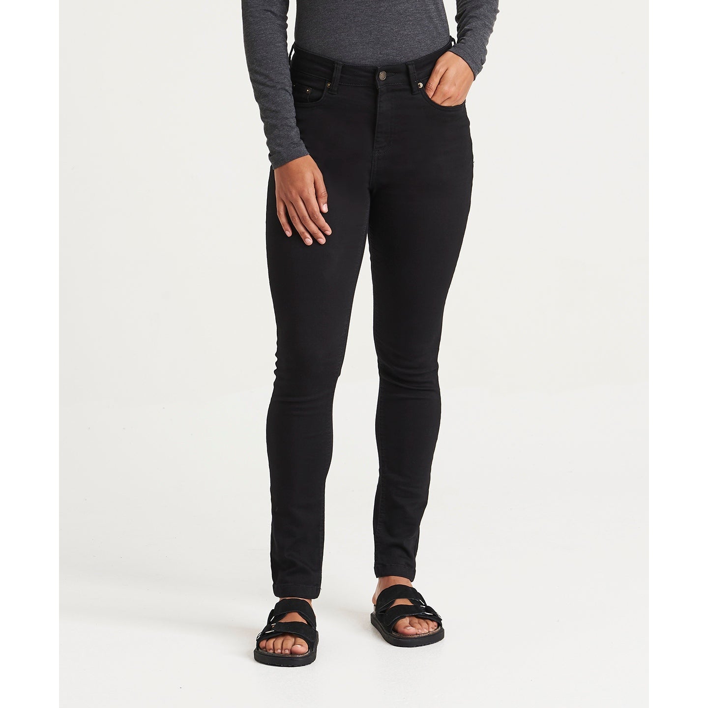 Awdis So Denim Women's Lara Skinny Jeans Mid Rise Stretch 5 Pocket Fit