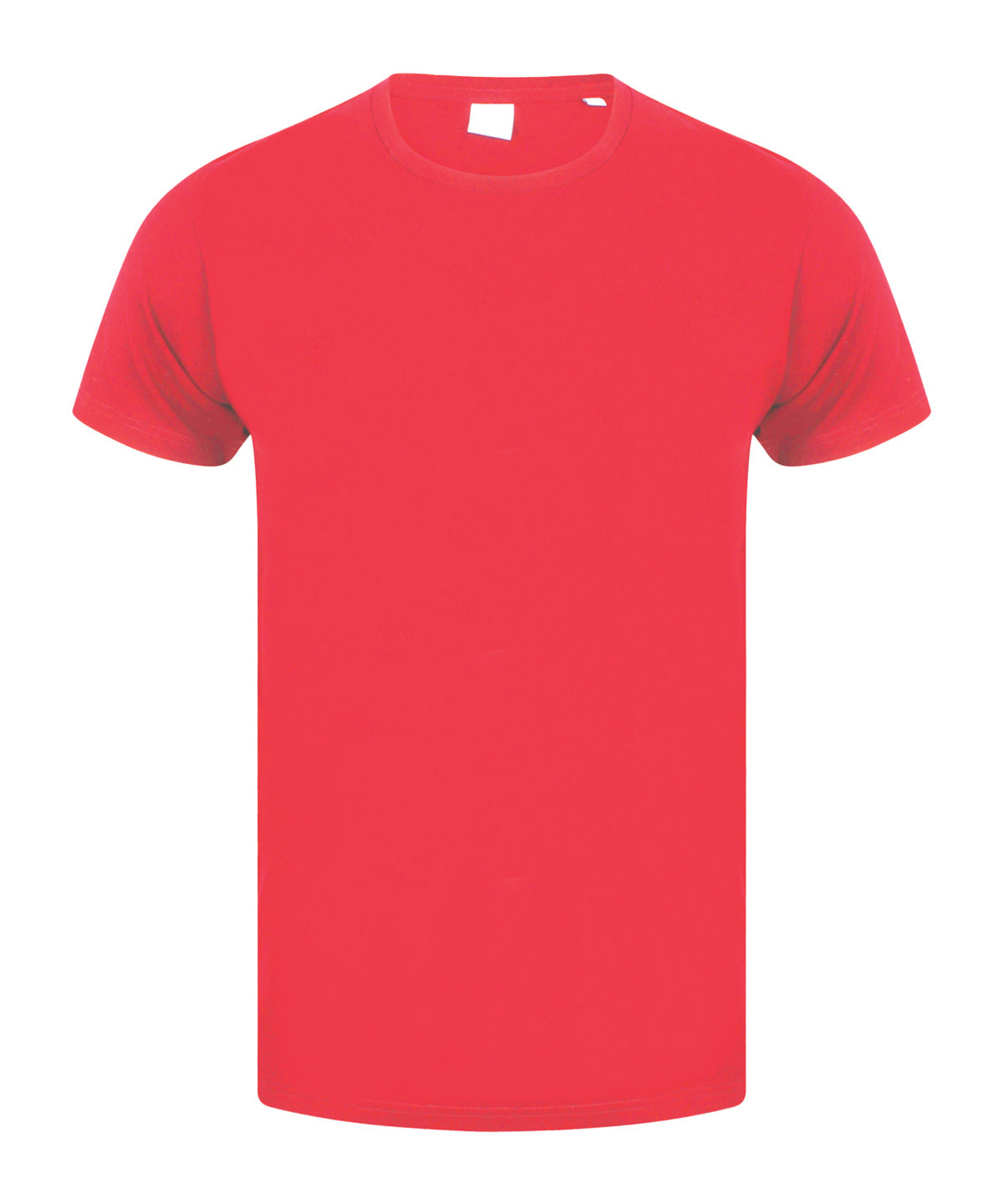 SF Men's Stretch T-Shirt Soft Feel Enzyme Washed Crew Neck Longline Fit