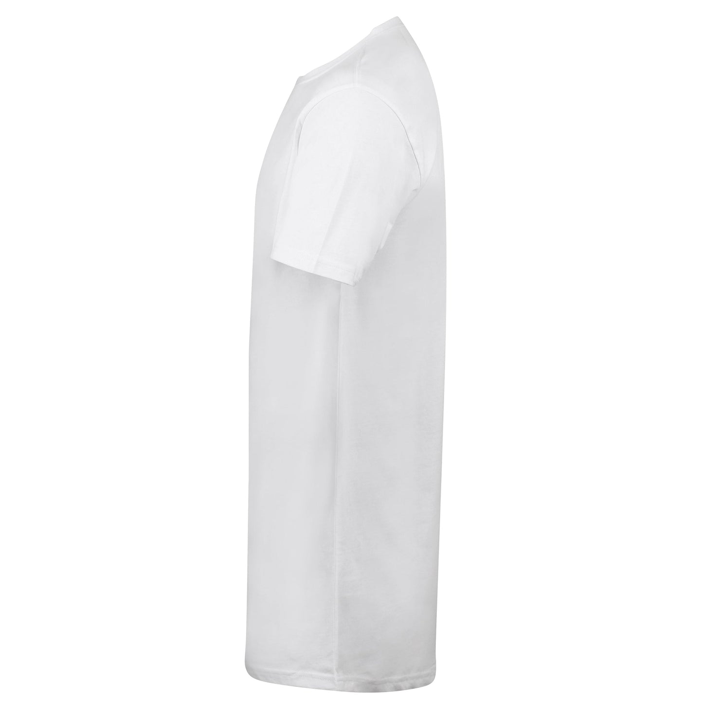 SF Longline T-Shirt Dipped Hem Regular Fit 100% Cotton Urban Style S-2XL