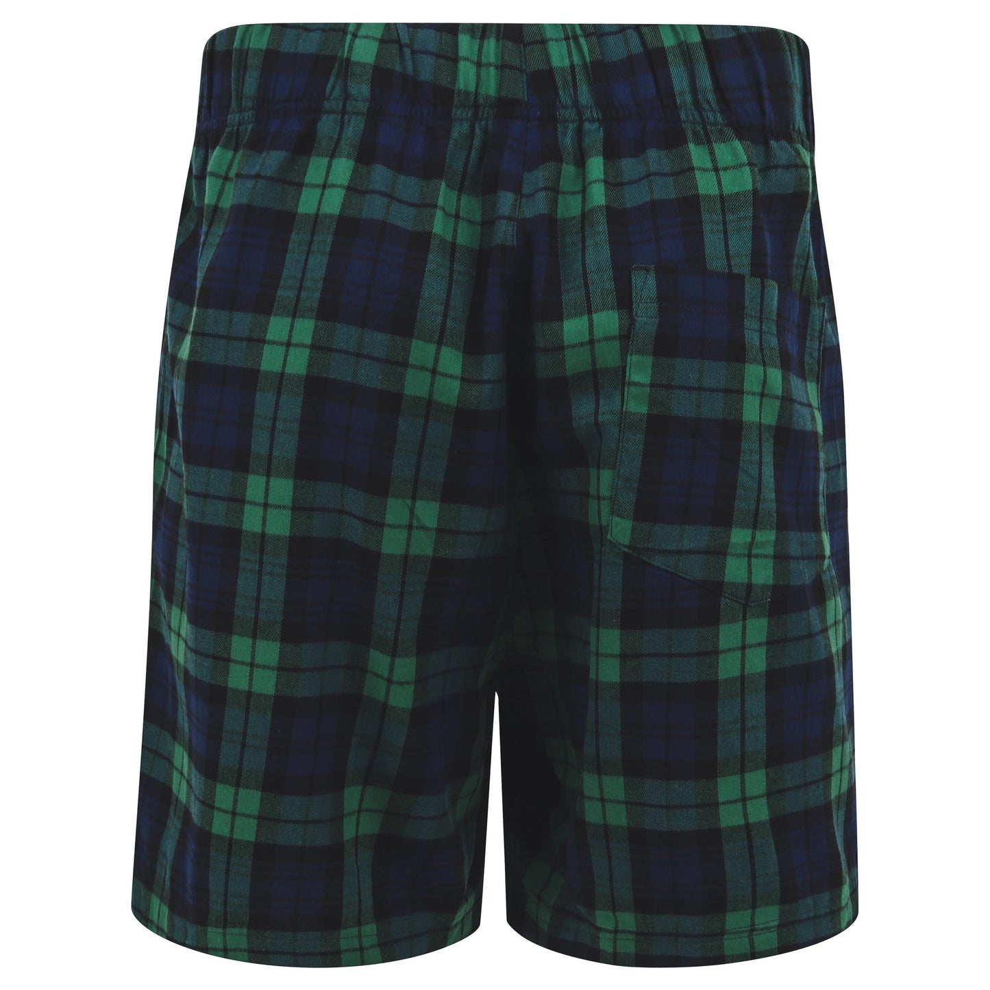 SF Tartan Lounge Shorts Elasticated Waist 100% Cotton Flannel Twill