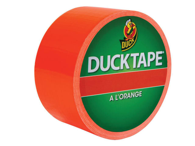 Shurtape Duck Tape Neon Orange 48mm x 13.7m Crafting Strong Adhesive Tape