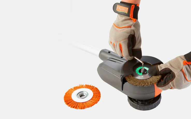 Flymo 18V EasiWeeder Cordless Weed Brush Adjustable Speed Bare Unit