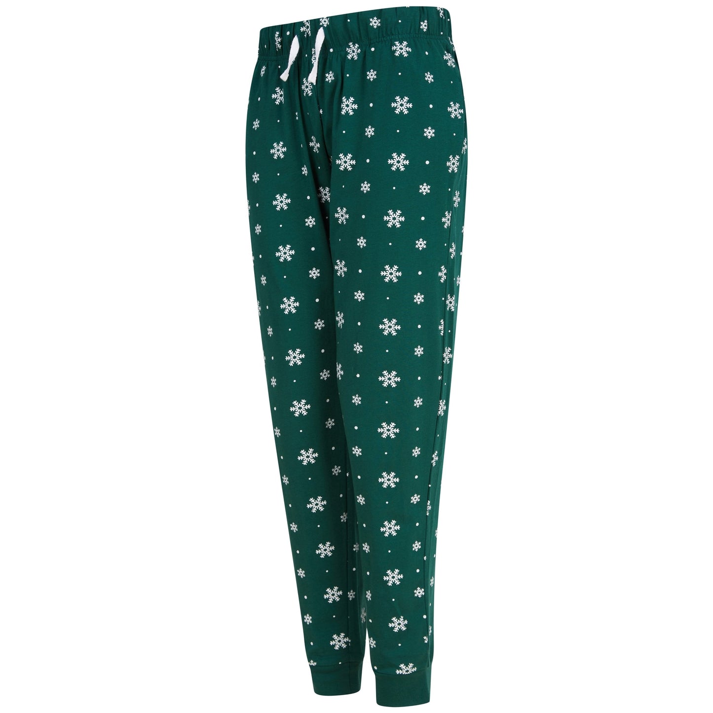 SF Women's Cuffed Lounge Pants with Elasticated Waistband and Pockets
