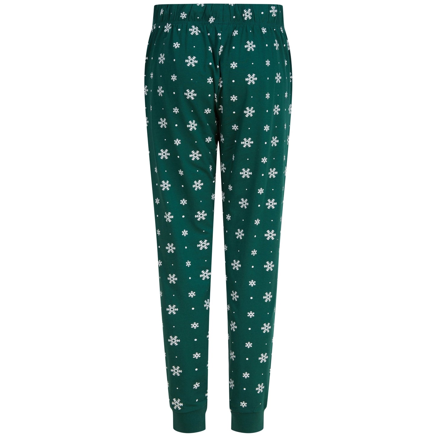 SF Women's Cuffed Lounge Pants with Elasticated Waistband and Pockets