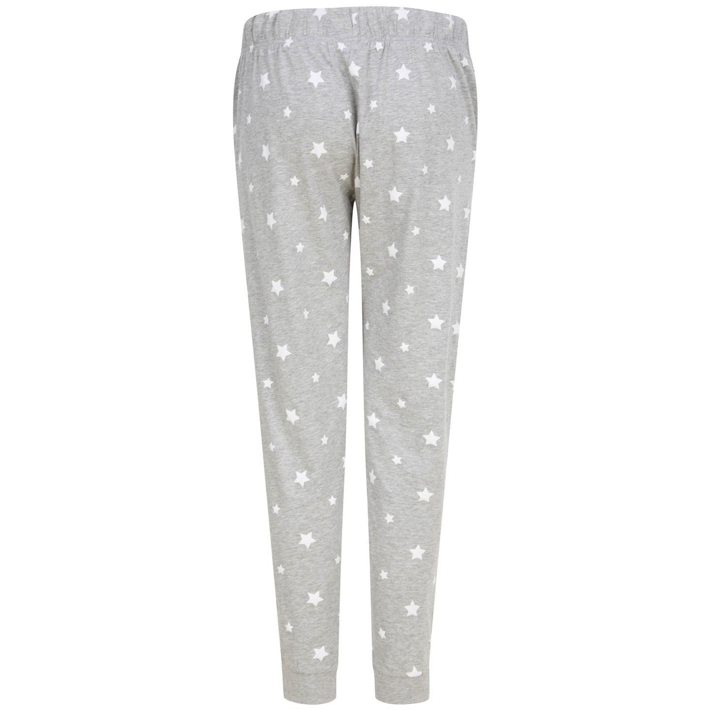 SF Women's Cuffed Lounge Pants with Elasticated Waistband and Pockets