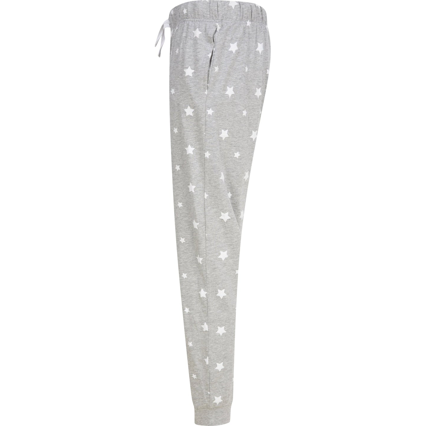 SF Women's Cuffed Lounge Pants with Elasticated Waistband and Pockets