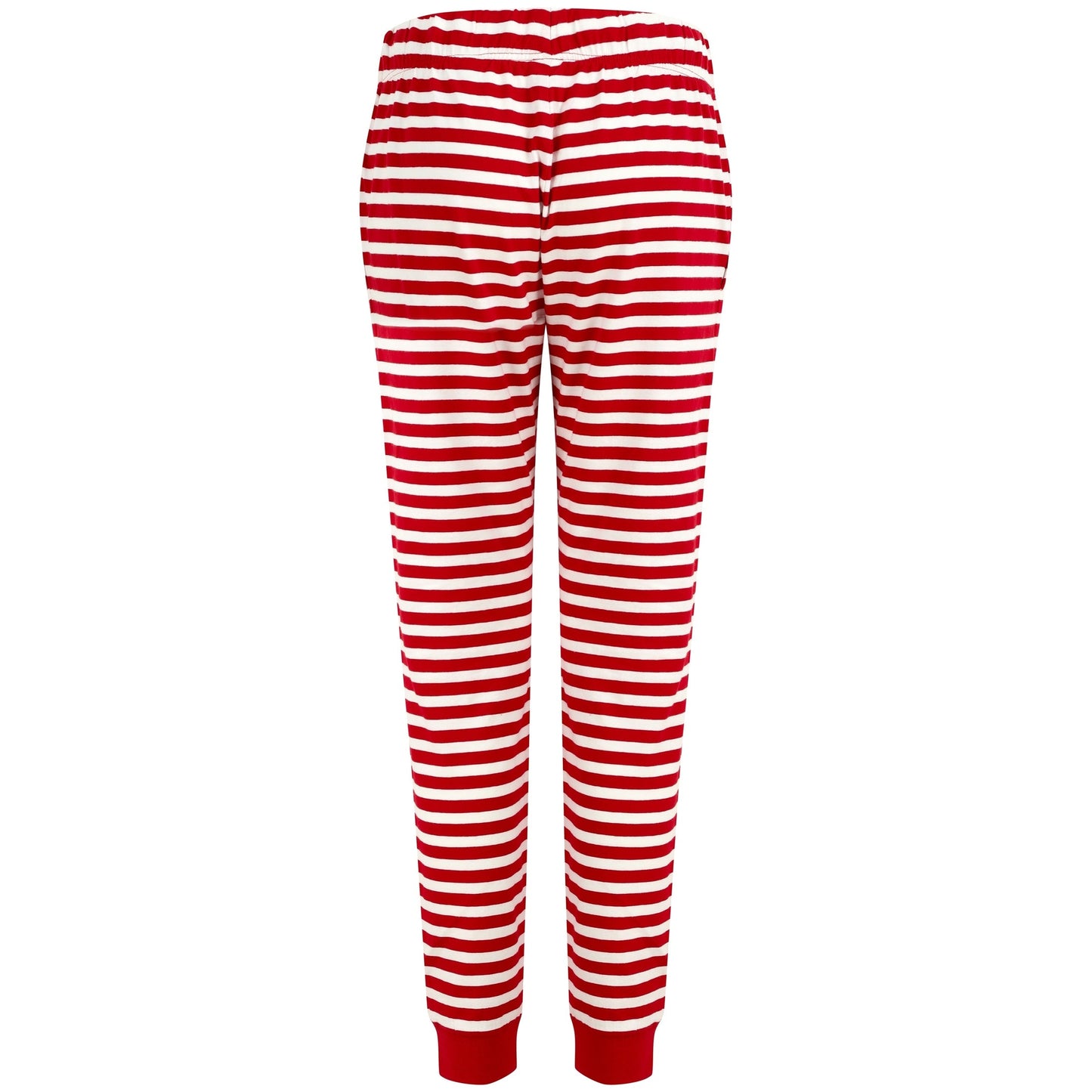 SF Women's Cuffed Lounge Pants with Elasticated Waistband and Pockets