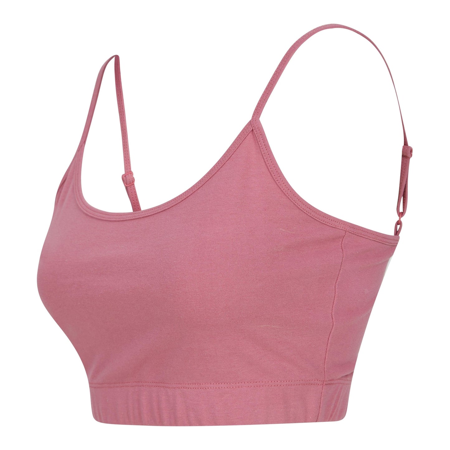 SF Women's Sustainable Cropped Cami Top Adjustable Straps Eco-Friendly Fashion