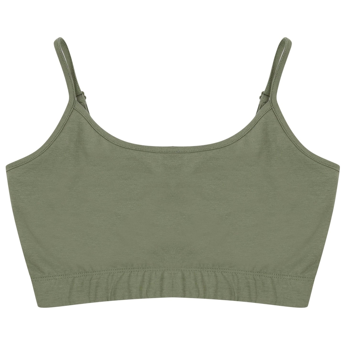 SF Women's Sustainable Cropped Cami Top Adjustable Straps Eco-Friendly Fashion